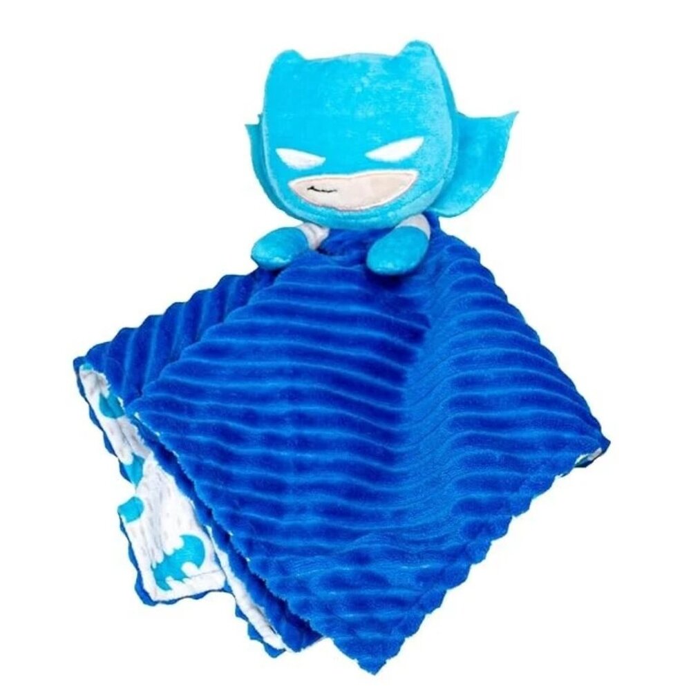 Kids Preferred DC Heroes Batman Blue Lovey Security Security Blanket Lovey NWT